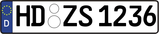 HD-ZS1236