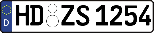 HD-ZS1254