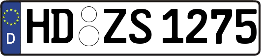 HD-ZS1275