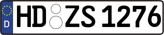 HD-ZS1276