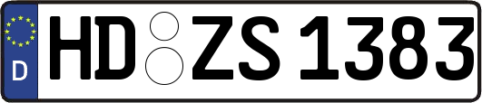 HD-ZS1383