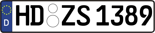 HD-ZS1389