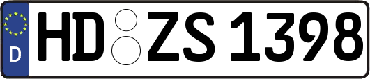 HD-ZS1398