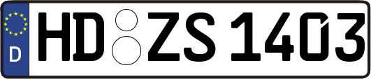 HD-ZS1403