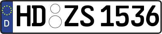 HD-ZS1536