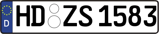 HD-ZS1583