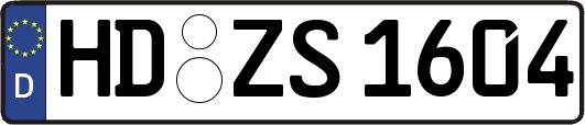 HD-ZS1604