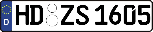 HD-ZS1605