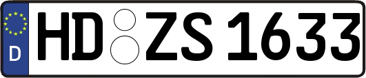 HD-ZS1633