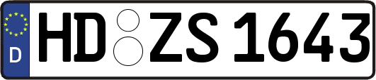 HD-ZS1643