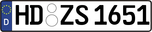 HD-ZS1651