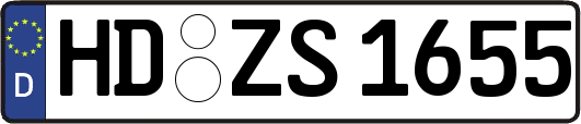 HD-ZS1655