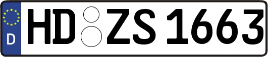 HD-ZS1663