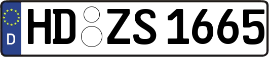 HD-ZS1665