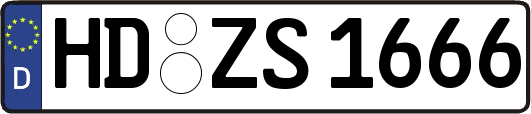 HD-ZS1666