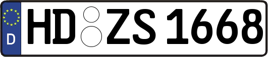 HD-ZS1668