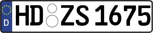 HD-ZS1675