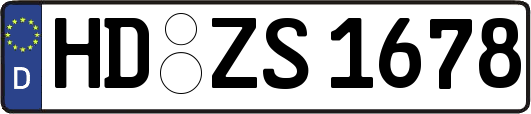 HD-ZS1678