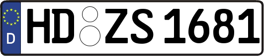 HD-ZS1681