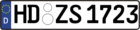 HD-ZS1723