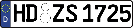 HD-ZS1725