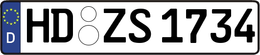 HD-ZS1734