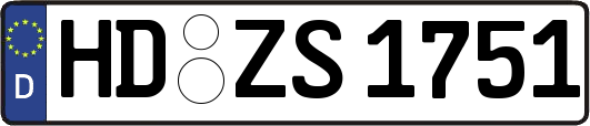 HD-ZS1751