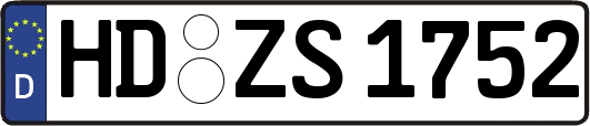 HD-ZS1752