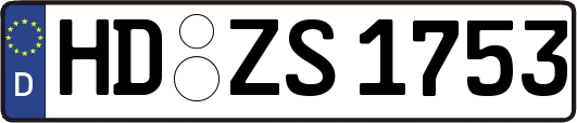 HD-ZS1753