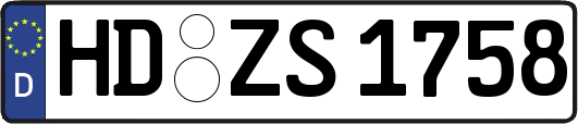 HD-ZS1758