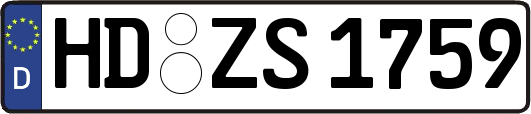 HD-ZS1759