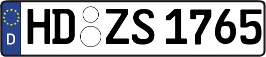 HD-ZS1765