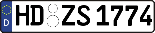 HD-ZS1774