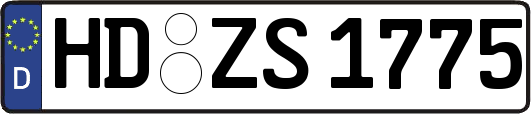 HD-ZS1775
