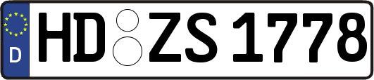 HD-ZS1778
