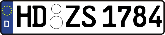 HD-ZS1784