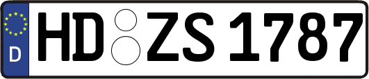HD-ZS1787