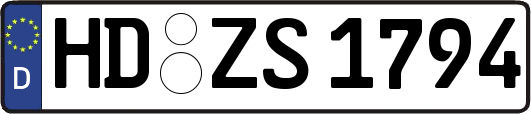 HD-ZS1794