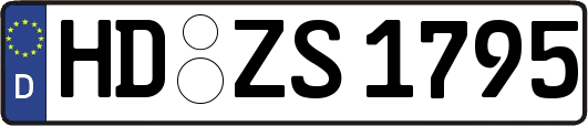 HD-ZS1795