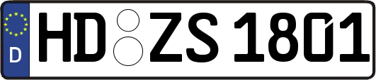 HD-ZS1801