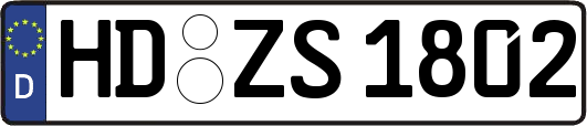 HD-ZS1802