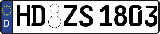 HD-ZS1803