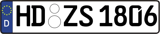 HD-ZS1806