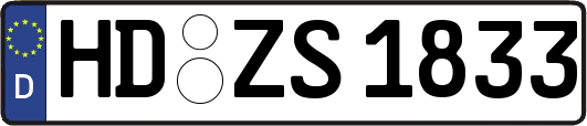 HD-ZS1833