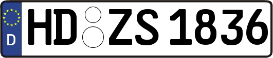 HD-ZS1836