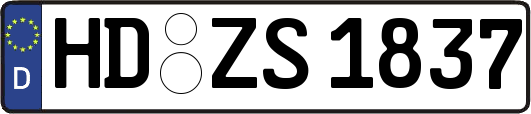 HD-ZS1837