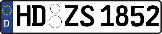 HD-ZS1852