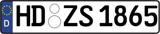 HD-ZS1865