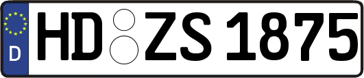 HD-ZS1875