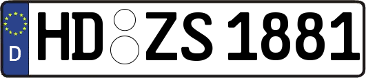 HD-ZS1881